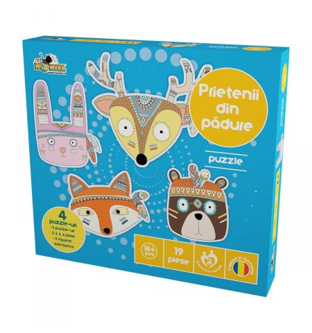 Norie NOR2501 Пазлы Premium - Друзья из леса