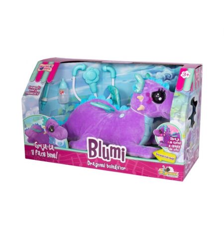 Noriel INT6819 Мягкая интерактивная игрушка Noriel Pets - Дракончик Блуми