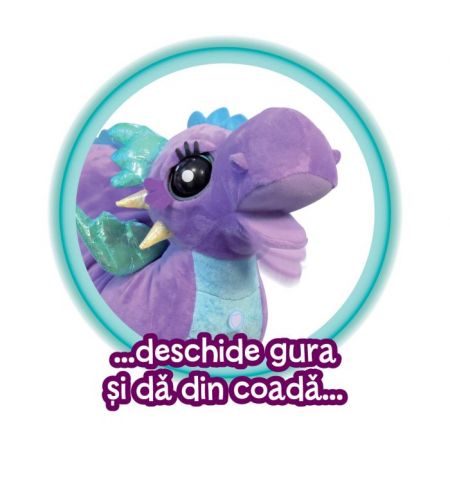 Noriel INT6819 Мягкая интерактивная игрушка Noriel Pets - Дракончик Блуми