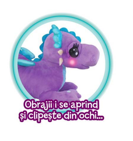 Noriel INT6819 Мягкая интерактивная игрушка Noriel Pets - Дракончик Блуми