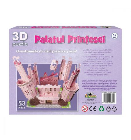 Noriel NOR3959 Пазлы 3D - Дворец принцессы - cump?ra ?n Chi?in?u, Moldova - UNO.md