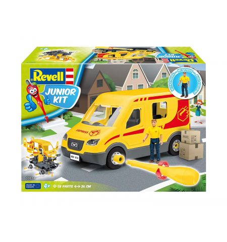 Revell Junior Kit 814 Грузовик доставки с фигуркой "Delivery Truck with Figure" Revell Junior Kit 814 Грузовик доставки с фигуркой "Delivery Truck with Figure"