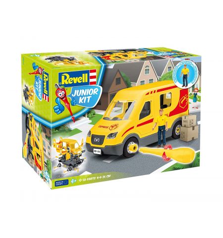 Revell Junior Kit 814 Грузовик доставки с фигуркой "Delivery Truck with Figure" Revell Junior Kit 814 Грузовик доставки с фигуркой "Delivery Truck with Figure"