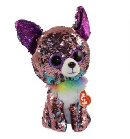 TY TY36438 Flippables Мягкая игрушка Собачка Чихуахуа YAPPY 24 см TY TY36438 Flippables Мягкая игрушка Собачка Чихуахуа YAPPY 24 см