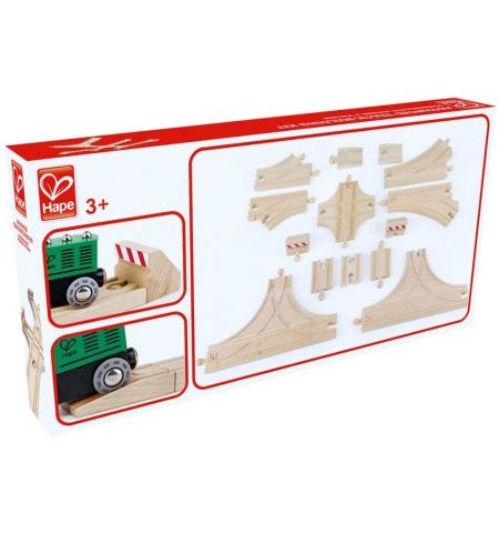 HAPE E3733A Игровой набор "Железная дорога" HAPE E3733A Игровой набор "Железная дорога"