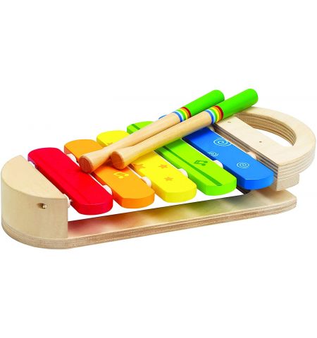 Hape E0606A Инструментальная игрушка "Ксилофон Радуга" Hape E0606A Инструментальная игрушка "Ксилофон Радуга"