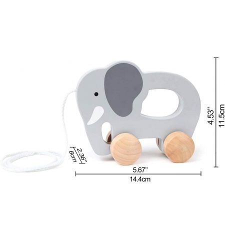 HAPE E0908A Деревянная игрушка “Слоник” HAPE E0908A Деревянная игрушка “Слоник”