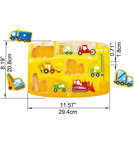 HAPE E1407A Пазл "Строительная техника" - cump?ra ?n Chi?in?u, Moldova - UNO.md