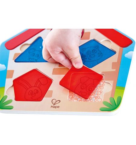 HAPE E1613A Пазл "Кто в доме живет?"