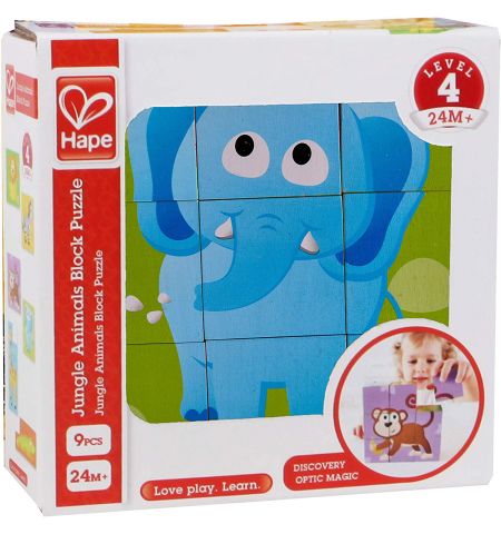 HAPE E1619A Кубики "Джунгли" HAPE E1619A Кубики "Джунгли"