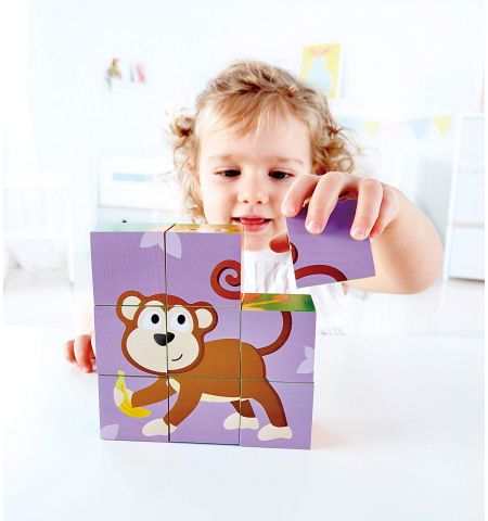 HAPE E1619A Кубики "Джунгли" HAPE E1619A Кубики "Джунгли"