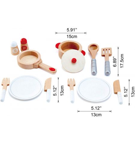 HAPE E3150A Игрушечная кухня “Cook and Serve”