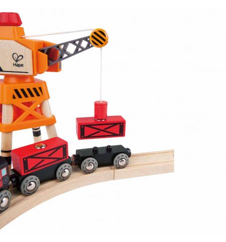 HAPE E3717A Игровой набор Паровой грузовой поезд “Steam era freight train” HAPE E3717A Игровой набор Паровой грузовой поезд “Steam era freight train”