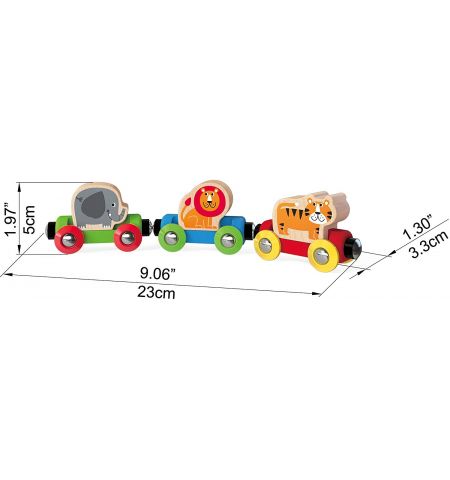 HAPE E3807B Паровозик "Приключения в джунглях" HAPE E3807B Паровозик "Приключения в джунглях"