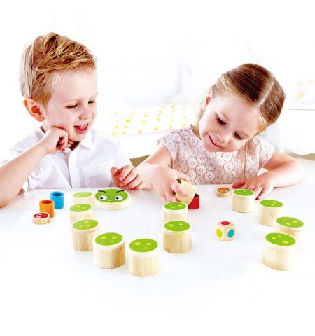 Hape E5556A Деревянная игрушка. Игра Мемо Гусеничка