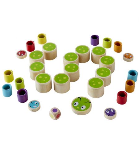 Hape E5556A Деревянная игрушка. Игра Мемо Гусеничка