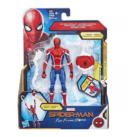 Hasbro E3547 Фигурка Человек-паук делюкс "Spider-man",15см с интерактивным аксессуаром