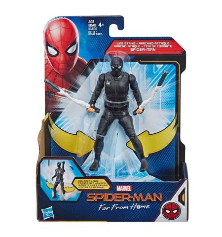 Hasbro E3547 Фигурка Человек-паук делюкс "Spider-man",15см с интерактивным аксессуаром