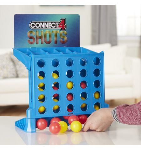 Hasbro E3578 Обновленная классическая семейная веселая настольная игра - CONNECT 4 SHOTS Hasbro E3578 Обновленная классическая семейная веселая настольная игра - CONNECT 4 SHOTS