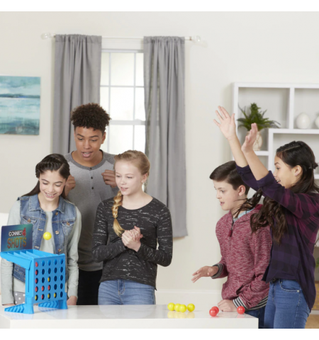 Hasbro E3578 Обновленная классическая семейная веселая настольная игра - CONNECT 4 SHOTS Hasbro E3578 Обновленная классическая семейная веселая настольная игра - CONNECT 4 SHOTS