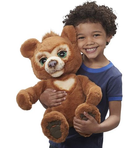 HASBRO E4591 Интерактивная игрушка "Любопытный медвежонок"