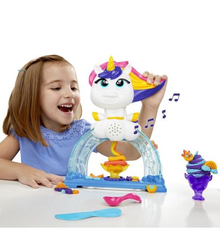 Hasbro Play-Doh E5376 Play-Doh Tootie Набор мороженого с единорогом