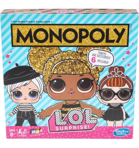 Hasbro Monopoly E7572 Настольная игра "Monopoly LOL Surprise" Hasbro Monopoly E7572 Настольная игра "Monopoly LOL Surprise"