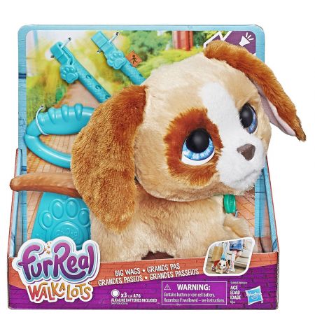 Hasbro FurReal Friends E3504 Интерактивная игрушка Большой питомец на поводке