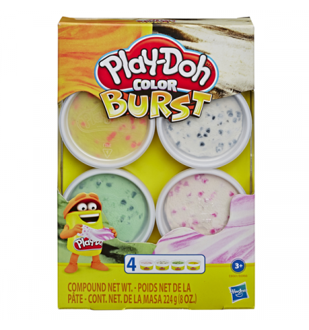 HASBRO PLAY-DOH E6966 Игровой набор массы для лепки "Взрыв цвета" в ассортименте HASBRO PLAY-DOH E6966 Игровой набор массы для лепки "Взрыв цвета" в ассортименте