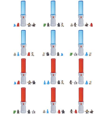 Hasbro Star Wars E4368 Звездные войны Световой меч Micro Force Wow!