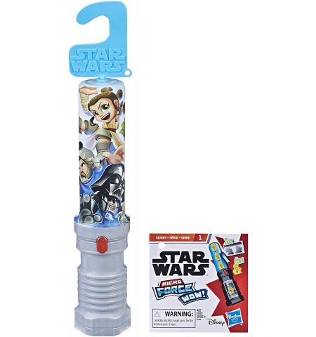 Hasbro Star Wars E4368 Звездные войны Световой меч Micro Force Wow!