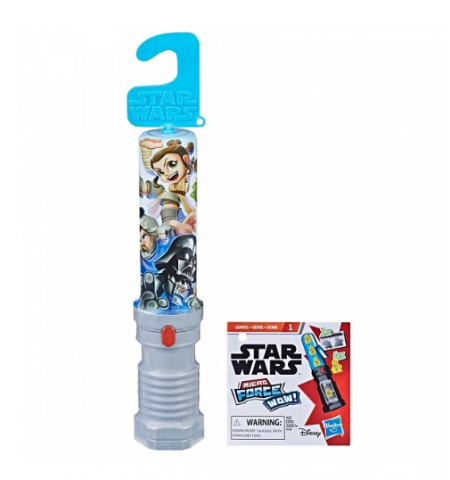 Hasbro Star Wars E4368 Звездные войны Световой меч Micro Force Wow!