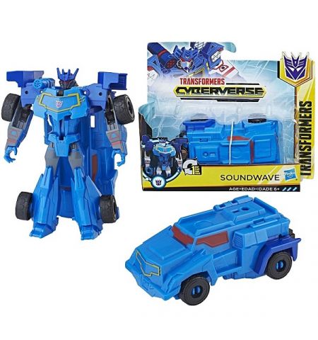 Hasbro Transformers E3522 Трансформер Кибервсел Уан Степ
