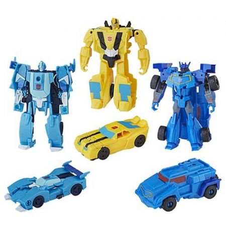 Hasbro Transformers E3522 Трансформер Кибервсел Уан Степ