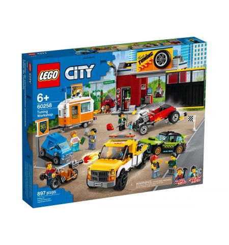 LEGO City 60258 Конструктор Тюнинг-мастерская - cump?ra ?n Chi?in?u, Moldova - UNO.md