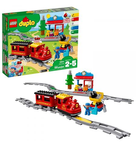 Lego Duplo 10874 "Steam Train"  Поезд на паровой тяге