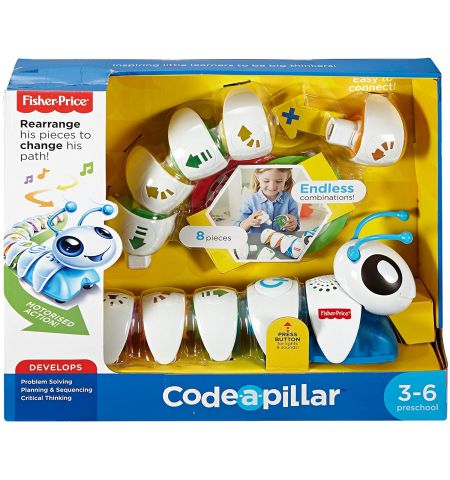 Mattel Fisher-Price DKT39 Интерактивная гусеница Соединяй и запускай - cump?ra ?n Chi?in?u, Moldova - UNO.md