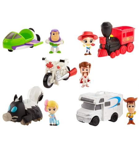 Mattel GCY49 Персонаж мультфильма Toy Story История игрушек 4 Вуди и дом на колесах