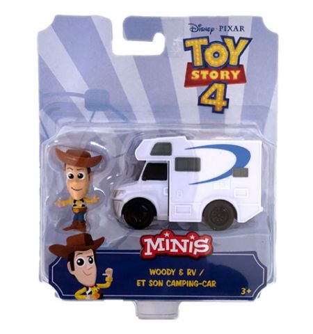 Mattel GCY49 Персонаж мультфильма Toy Story История игрушек 4 Вуди и дом на колесах