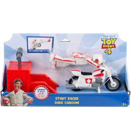 Mattel GFB55 Игровой набор "История игрушек-4" - Дюк Кабум на мотоцикле