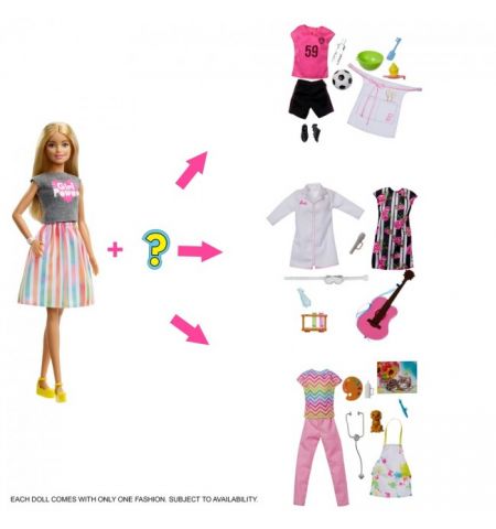 Mattel GFX84 Barbie "Профессия- сюрприз" Mattel GFX84 Barbie "Профессия- сюрприз"