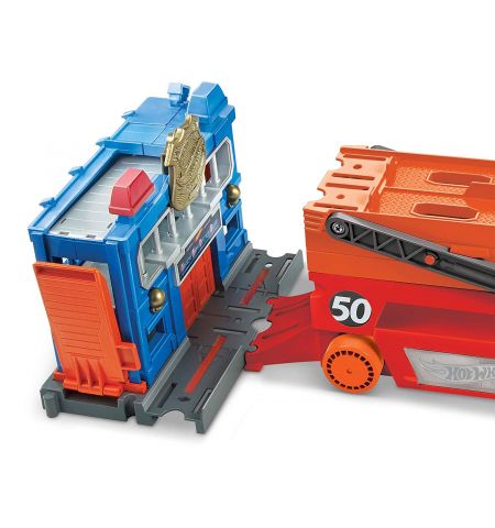 Mattel Hot Wheels GHR48 Трейлер "Mega Transportator" Mattel Hot Wheels GHR48 Трейлер "Mega Transportator"