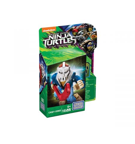 Mattel Mega Bloks DPW12 Фигурка персонажа фильма Черепашки Ниндзя II MEGA TOY