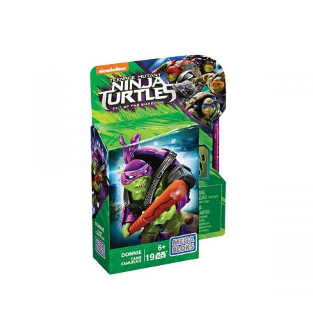 Mattel Mega Bloks DPW12 Фигурка персонажа фильма Черепашки Ниндзя II MEGA TOY