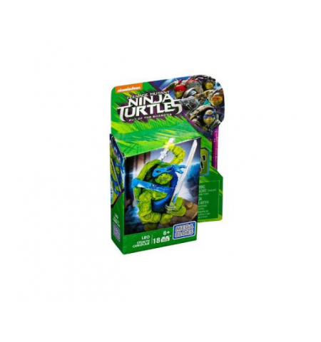 Mattel Mega Bloks DPW12 Фигурка персонажа фильма Черепашки Ниндзя II MEGA TOY