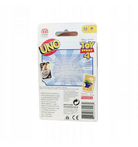 Mattel UNO GDJ88 Настольная игра UNO История игрушек 4 Mattel UNO GDJ88 Настольная игра UNO История игрушек 4