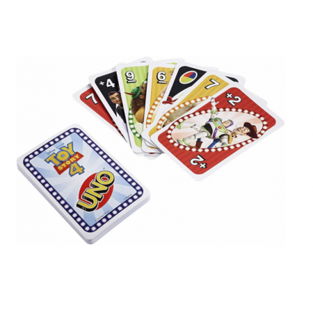 Mattel UNO GDJ88 Настольная игра UNO История игрушек 4 Mattel UNO GDJ88 Настольная игра UNO История игрушек 4