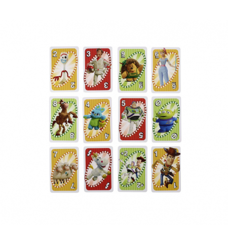 Mattel UNO GDJ88 Настольная игра UNO История игрушек 4 Mattel UNO GDJ88 Настольная игра UNO История игрушек 4