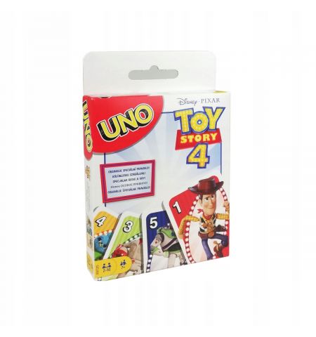 Mattel UNO GDJ88 Настольная игра UNO История игрушек 4 Mattel UNO GDJ88 Настольная игра UNO История игрушек 4
