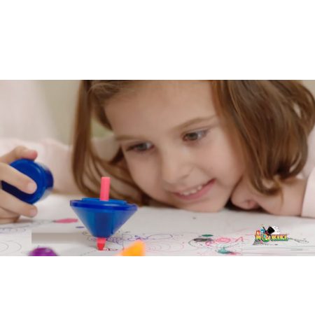 Noriel INT_N0755 Волчок, который рисует, серия Маленький Художник Doodletop Twister Deluxe Kit Noriel INT_N0755 Волчок, который рисует, серия Маленький Художник Doodletop Twister Deluxe Kit